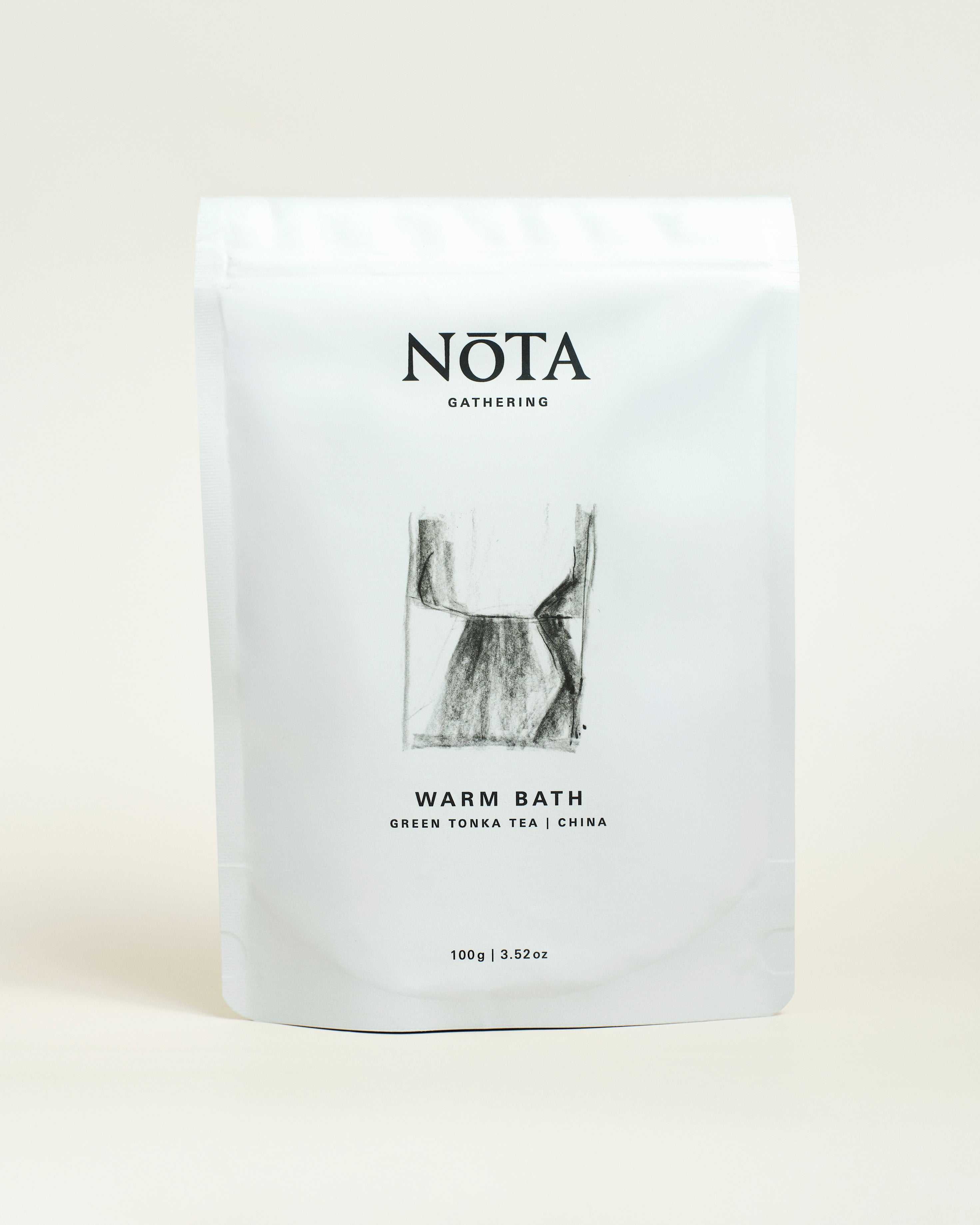 Warm bath refill pouch