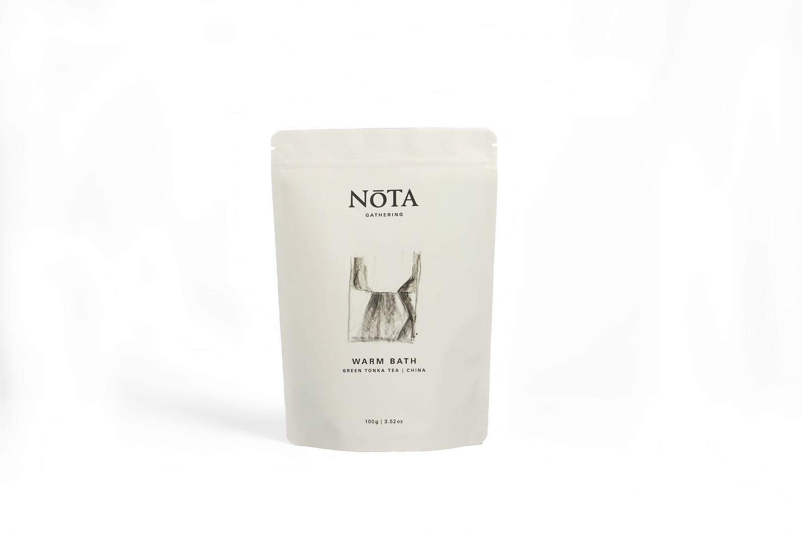 Warm bath refill pouch